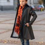 Trench-coats noirs en cuir synthétique look gothique pour garçon de la boutique en ligne Etsy.com 