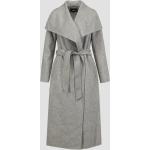 Manteaux en laine gris look casual pour femme 
