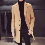 Manteaux en laine en laine look casual pour homme en promo 