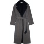 Manteaux en laine Zadig & Voltaire noirs avec ceinture Taille XS pour femme 