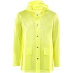 Manteaux Rains jaunes à capuche Taille XS pour homme en promo 