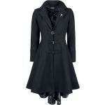 Manteaux en laine noirs en polyester Harry Potter Harry Taille XS pour femme 