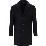 Manteaux en laine Manuel Ritz bleus en laine Taille XXL look fashion pour homme 