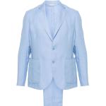 Vestes de costume Manuel Ritz bleus clairs à manches longues Taille 3 XL classiques pour homme 
