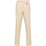 Pantalons de costume Manuel Ritz beiges Taille 3 XL W46 pour homme 