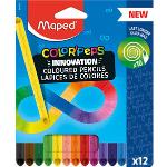 Crayons de couleur Maped en plastique 