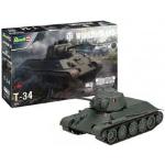 Maquette Militaire Char T-34 World of Tanks - 1/72 - Revell 03510