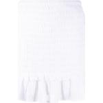 Minijupes de créateur Isabel Marant blanches en viscose minis Taille XS pour femme en promo 