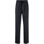 Pantalons taille haute de créateur Isabel Marant bleu marine Taille XS W38 L36 pour femme 