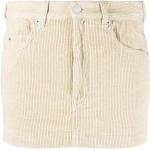 Jupes velours de créateur Isabel Marant beiges en velours minis Taille XS classiques pour femme 