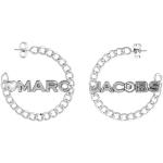 Boucles d'oreilles de créateur Marc Jacobs grises 