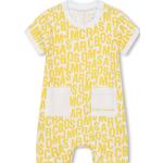Barboteuses jaune citron en jersey à motif citron pour bébé de la boutique en ligne Farfetch.com 