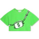 T-shirts à col rond Marc Jacobs verts de créateur Taille 10 ans pour fille de la boutique en ligne Miinto.fr 
