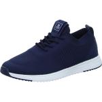Chaussures oxford Marc O'Polo bleu marine à lacets look casual pour homme 