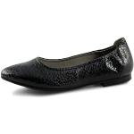 Marc Shoes Femme Aurelia Ballerines, Noir (Suede Lamina Black 00856), 36 EU