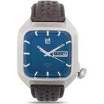 Bracelets de montre bleu marine en acier pour homme 