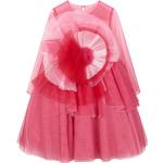 Robes longues roses en viscose Taille 12 ans pour fille en promo de la boutique en ligne Farfetch.com 