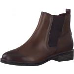 Boots Chelsea Marco Tozzi en cuir avec semelles amovibles Pointure 38 look fashion pour femme 