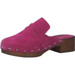 Sandales à talons Marco Tozzi rose fushia pour pieds étroits Pointure 39 avec un talon entre 3 et 5cm look fashion pour femme 