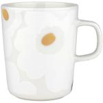 Marimekko Oiva/Unikko Mug 2,5 dl – Blanc/doré
