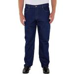 Jeans bleues foncé lavable en machine Taille 3 XL plus size look fashion pour homme 