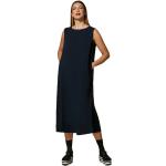 Robes Marina Rinaldi bleues à manches courtes midi à manches courtes à col rond Taille 3 XL pour femme 