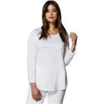 Tops col rond Marina Rinaldi blancs en jersey à col rond Taille XL pour femme 
