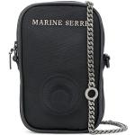 Marine Serre mini sac à bandoulière zippé - Noir