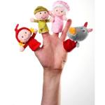 Marionnettes à doigt Lilliputiens Le Petit Chaperon Rouge de 12 à 24 mois 