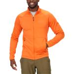 Vestes zippées Marmot orange en polaire Taille S look fashion pour homme 