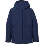 Vestes de randonnée Marmot bleues en hardshell en gore tex imperméables coupe-vents respirantes Taille XL look fashion pour femme 