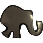 Broches de créateur Marni grises en résine à motif éléphants seconde main pour femme en promo 