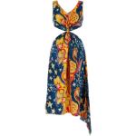 Maxis robes de créateur Marni multicolores en satin maxi Taille XS pour femme 