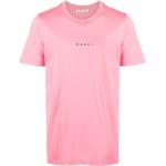 T-shirts à imprimés de créateur Marni rose bonbon à manches courtes Taille XXL pour homme en promo 