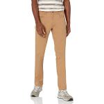 Amazon Essentials Pantalon Chino Stretch Confortable à 5 Poches Coupe Ajustée (Déjà Goodthreads) Homme, Brun Kaki Clair, 34W / 30L