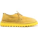 Chaussures MARSÈLL jaune citron en daim en cuir à bouts en amande à lacets Pointure 41 pour femme 