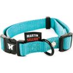 Martin Sellier - Collier nylon reglable 10-20/30cm turquoise