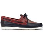 Chaussures casual Martinelli rouges en cuir respirantes look casual pour homme 