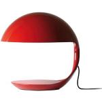 Martinelli Luce Cobra Lampe à Poser Rouge