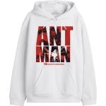Marvel « Antman - Quantumania Antman Red » MEANTMMSW021 Sweatshirt Homme, Blanc, Taille M