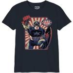 T-shirts à manches courtes bleus Captain America lavable en machine Taille 12 ans look fashion pour garçon de la boutique en ligne Amazon.fr 