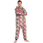 Pyjamas combinaisons d'hiver multicolores en polaire The Avengers Taille S look fashion pour homme 