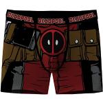 Boxers noirs Deadpool Taille S look fashion pour homme 