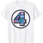 Marvel Fantastic Four Logo Tropical Print T-Shirt