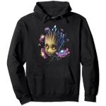 Marvel Guardians Of The Galaxy Groot Flowers Sweat à Capuche