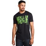 T-shirts noirs Hulk Taille M look fashion pour homme 