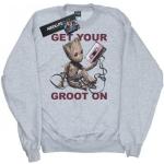 Marvel Mens Guardians Of The Galaxy Get Your Groot On Sweatshirt