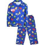 Pyjamas bleues foncé en coton The Avengers Taille 8 ans look fashion pour garçon de la boutique en ligne Amazon.fr 