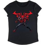 T-shirts à imprimés noirs Marvel Taille XL pour femme 