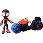 Figurines de films à motif moto Marvel de 3 à 5 ans pour garçon 